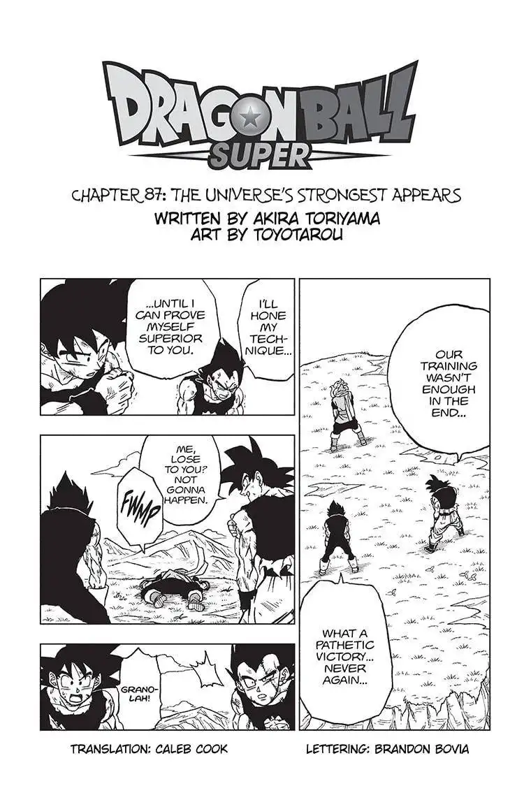 Dragon Ball Super Chapter 87 1